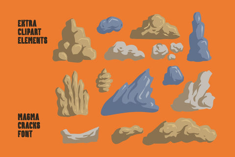 Magma Cracks Font yumnatype 