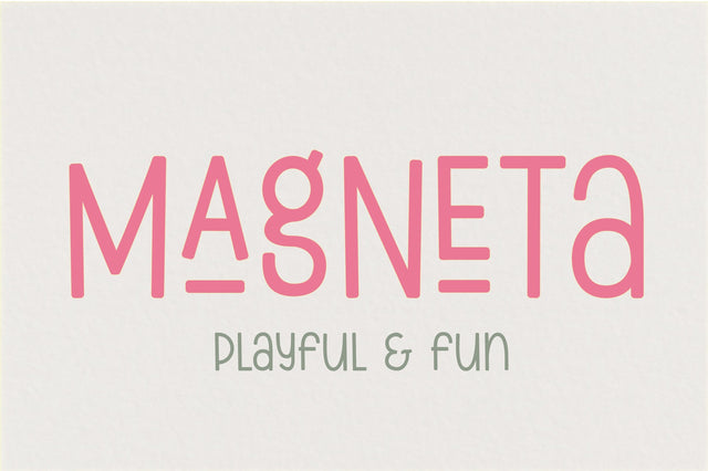 Magneta Font Sunday Nomad 