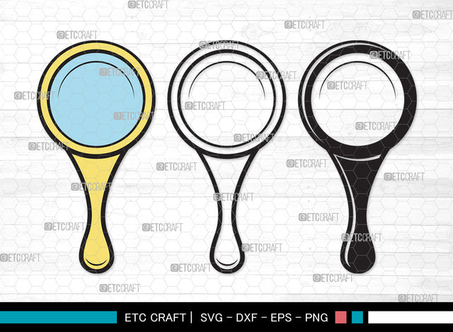 Magnifying Glass Clipart SVG, Magnifying Glass Svg, Magnifier Svg, Detective Glass Svg, Spy Glass Svg, Magnifying Glass Clipart SVG ETC Craft 