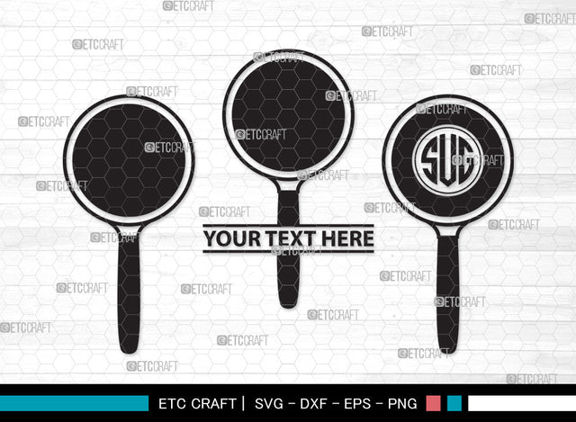Magnifying Glass Monogram SVG, Magnifying Glass Svg, Magnifier Svg, Detective Glass Svg, Spy Glass Svg, Magnifying Glass Monogram SVG ETC Craft 