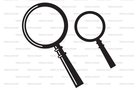 Magnifying glass SVG TribaliumArtSF 