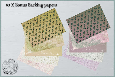 Magnolia 2 - Illustrations|Single line designs|Digi|Card Kit Sketch DESIGN DrawnTogether with love 