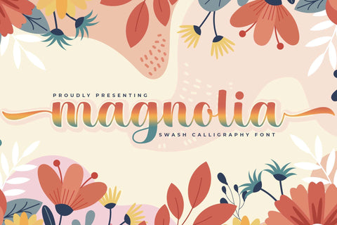 Magnolia Font love script 