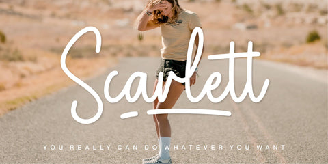 Magnolia Sparkling Font Allouse.Studio 