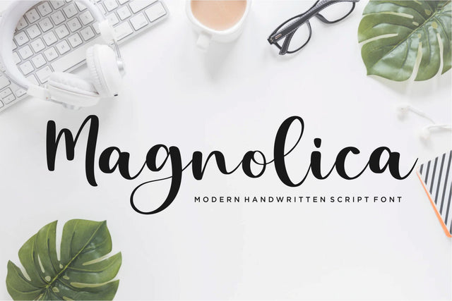 Magnolica Font Qwrtype Foundry 