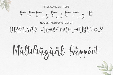 Magnolie Font Afandi Studio 