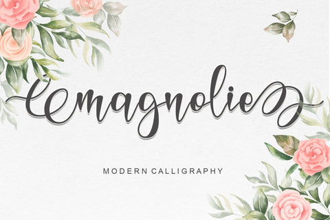 Magnolie Font Afandi Studio 