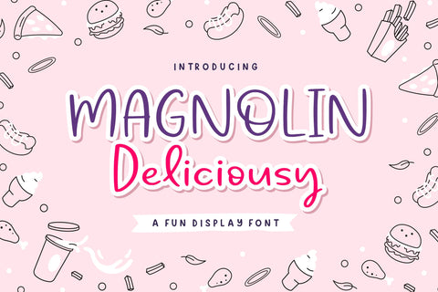 Magnolin Deliciousy Font Allouse.Studio 