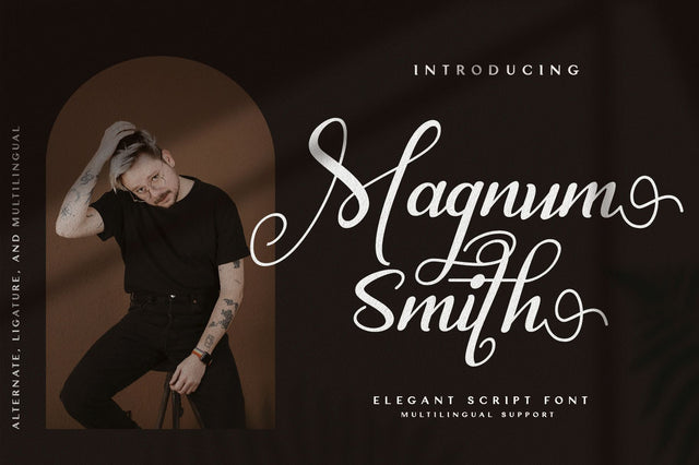 Magnum Smith Font Wildan Type 