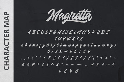 Magretta - Modern Script Font Font Alpaprana Studio 