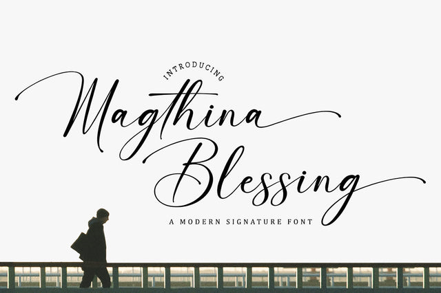 Magthina Blessing Font BungStudio 