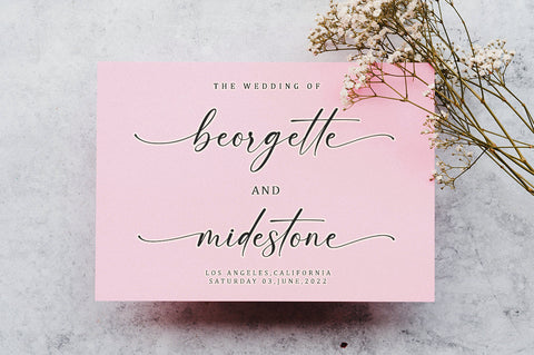 Magthina Blessing Font BungStudio 