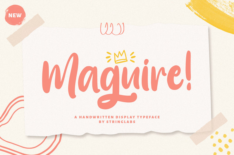 Maguire - Handwritten Font Font StringLabs 