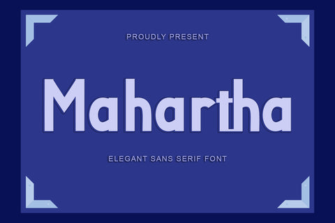 Mahartha Font Prasetya Letter 