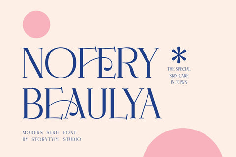 MAHENA Typeface Font Storytype Studio 