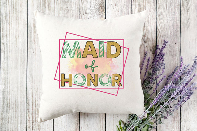 Maid of honor Sublimation Sublimation SVGista 