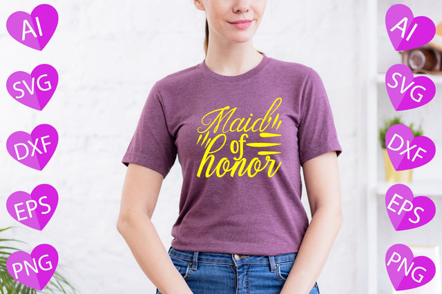 Maid of Honor SVG CraftlabSvg29 