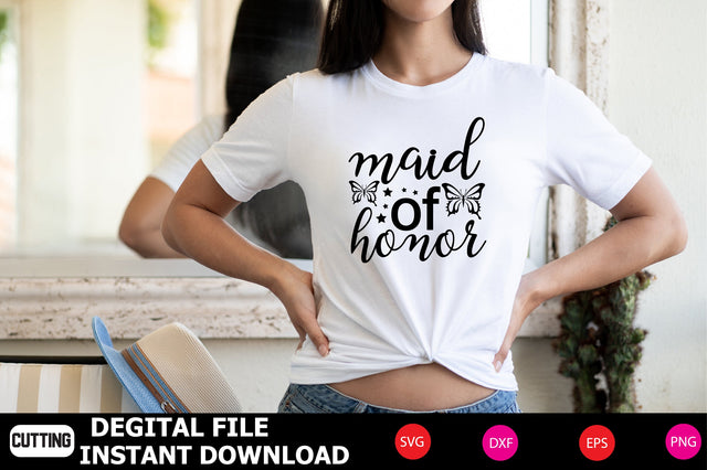 Maid of Honor SVG Shahin alam 
