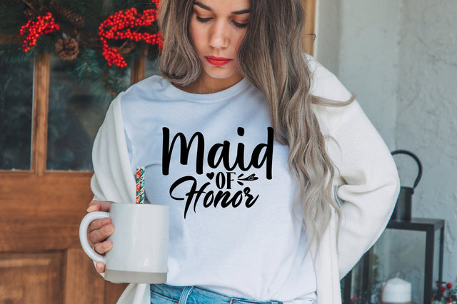 maid of honor svg SVG nirmal108roy 