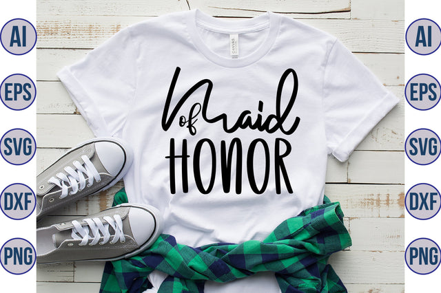 maid of honor svg SVG nirmal108roy 