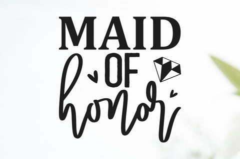 Maid of honor SVG SVG Regulrcrative 