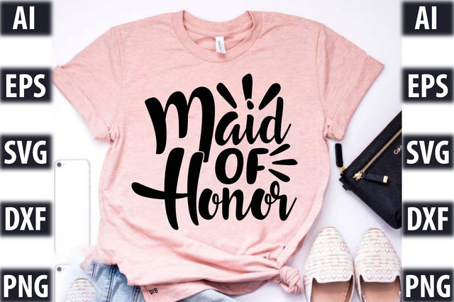 Maid of Honor SVG SVGista 