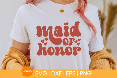 Maid of Honor, Wedding Svg Quote SVG Maumo Designs 