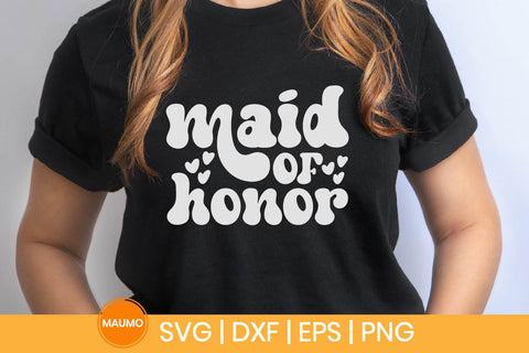Maid of Honor, Wedding Svg Quote SVG Maumo Designs 