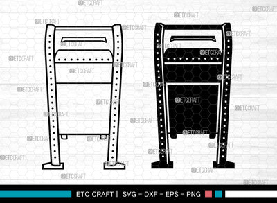 Mail Box SVG, Mail Svg, Postbox Svg, Mailbox Icon Svg, Letter Svg, Letter Box svg, Mailbox Svg SVG ETC Craft 