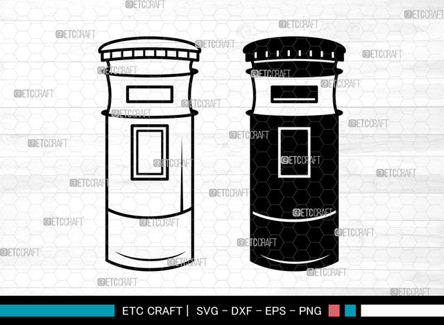 Mail Box SVG, Mail Svg, Postbox Svg, Mailbox Icon Svg, Letter Svg, Letter Box svg, Mailbox Svg SVG ETC Craft 