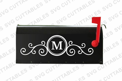 Mailbox Monogram Frames SVG Svg Cuttables 