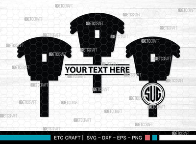 Mailbox Monogram, Mailbox Silhouette, Mail Svg, Mailbox Stencil Svg, Opened Mailbox Svg, Mail Letters Post Svg, SB00078 SVG ETC Craft 