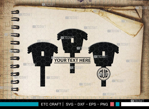 Mailbox Monogram, Mailbox Silhouette, Mail Svg, Mailbox Stencil Svg, Opened Mailbox Svg, Mail Letters Post Svg, SB00078 SVG ETC Craft 