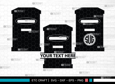 Mailbox Monogram, Mailbox Silhouette, Mail Svg, Mailbox Stencil Svg, Opened Mailbox Svg, Mail Letters Post Svg, SB00078 SVG ETC Craft 