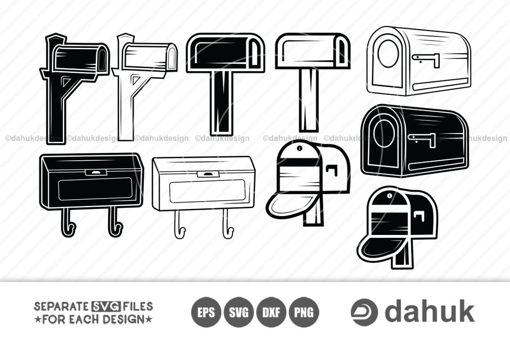 Mailbox File Vector Mailbox Clipart Png