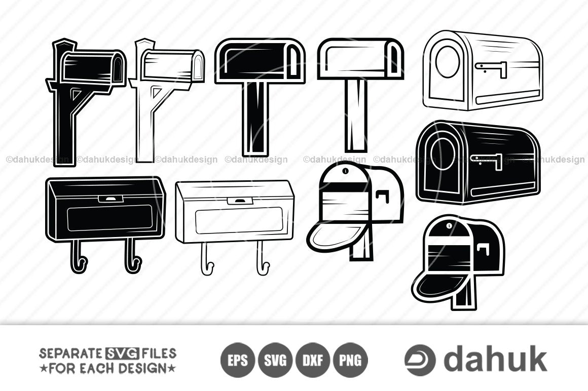 Mailbox svg | Postbox svg | Postbox Clip Art | Mailbox Logo | Clipart ...