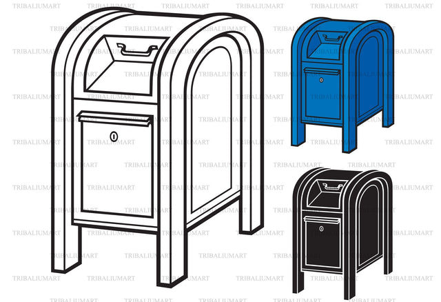 Mailbox SVG TribaliumArtSF 