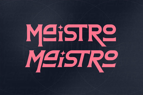 Maistro Typeface Font Storytype Studio 