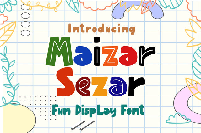 Maizar Sezar Font Wildan Type 