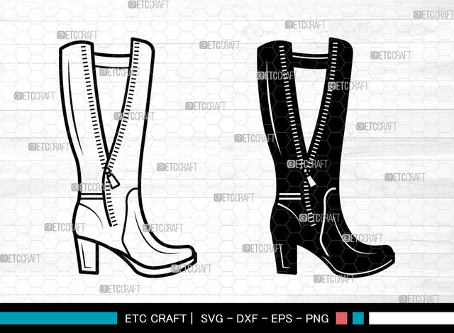 Majorette Boots SVG, Team Boot Svg, Nancy Boot Svg, Leather Majorette Svg, Majorette Boots Svg SVG ETC Craft 