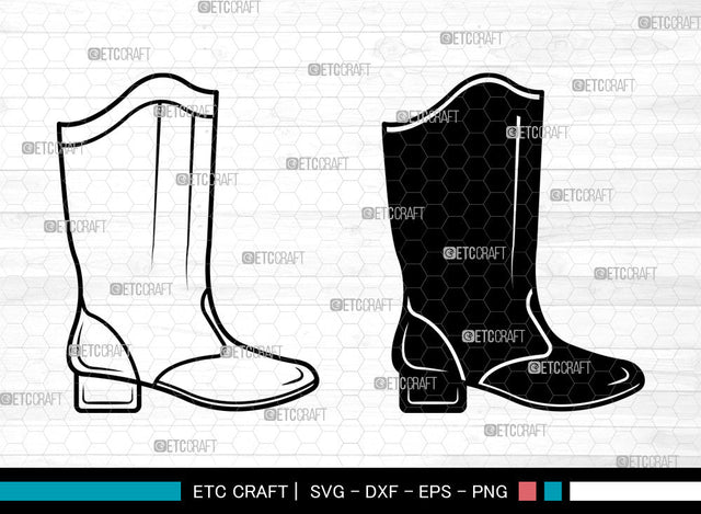 Majorette Boots SVG, Team Boot Svg, Nancy Boot Svg, Leather Majorette Svg, Majorette Boots Svg SVG ETC Craft 