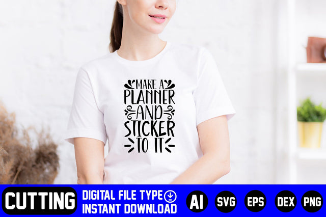 Make a Planner and Sticker to It SVG CraftlabSvg29 