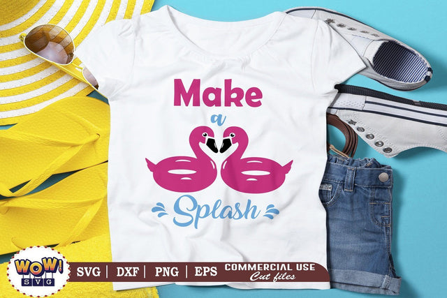 Make a splash svg, Summer svg, Beach svg, Png, Dxf SVG Wowsvgstudio 