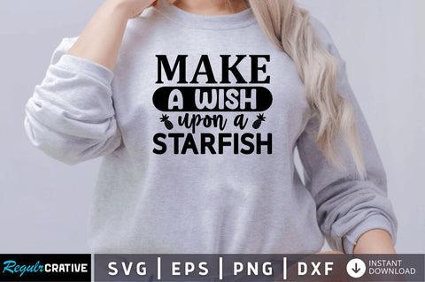 Make a wish upon SVG SVG Regulrcrative 