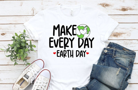 Make Every Day Earth Day, Earth Day SVG SVG MD mominul islam 