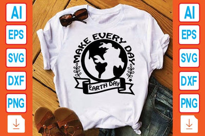 Make Every Day Earth Day SVG Craftlabsvg24 