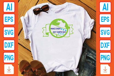 Make Every Day Earth Day SVG Craftlabsvg24 