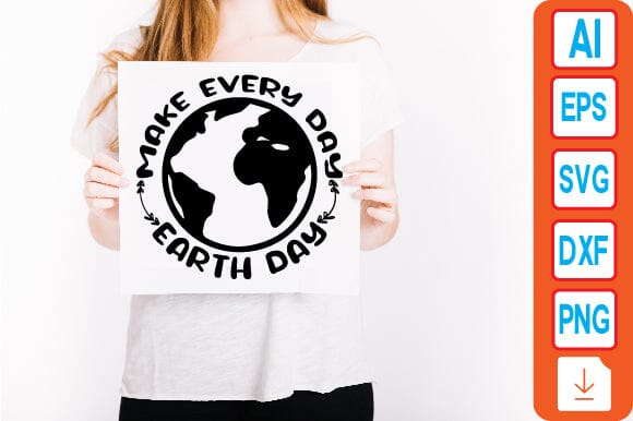 Make Every Day Earth Day SVG Craftlabsvg24 