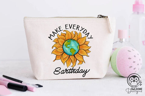 Make Everyday Earth Day Sunflower Sublimation Owlsome.Designs 