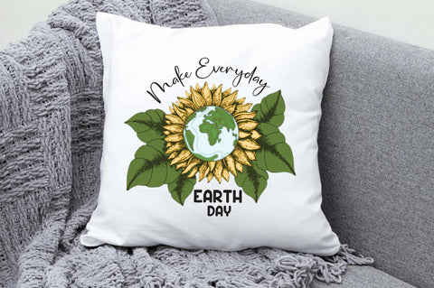 Make Everyday Earth Day Sunflower Sublimation Sublimation Jagonath Roy 